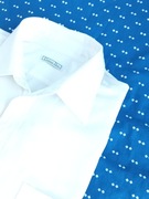 idealna na lato biała męska koszula Christian Dior 100% delikatnej bawełny