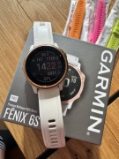 Zegarek Garmin Smartwatch Fenix 6S PRO Różowe Złoto biały 