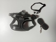 Szelki dla kota Duomm rozmiar S komplet z obroża i smyczą 