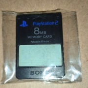 ORYGINALNA Karta pamięci Sony Playstation 2 PS2 8 MB MEMORY CARD SCPH-10020