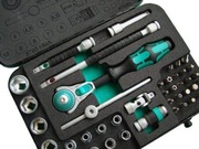 WERA Zyklop 8100 SA2 zestaw 1/4 grzechotka nasadki w metalowej kasecie