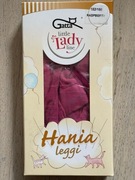 Legginsy getry Gatta Hania leggi  z zakrytą piętą malinowe Rozm. 152-158