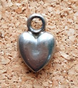 Zawieszka wisiorek serce serduszko mini