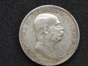 Austro-Węgry, Franciszek Józef I Austria 1 korona 1908, 60-lecie panowania