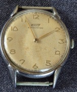 Zegarek vintage Tissot Antimagnetique lata 40/50, zablokowany mechanizm