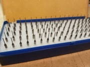Wiertła Kemmer Präzision Ø 0,9mm 100szt. używane widiowe do metalu
