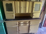 Stary kredens kuchenny byfyj biały PRL kuchnia komoda meble