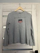 Koszulka long szara Gant