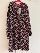 Mango Anouk jesienna sukienka ZJAWISKOWA 140 brązowa 