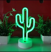 Neonowy Kaktus Led