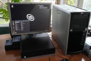 Stacja robocza HP XW-8400 w najwyższej wersji, 2 procesory, Linux, XP, Win7