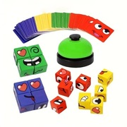 Gra dla Dzieci z Blokami Twarzy – Nauka, Logika i Śmiech w Jednym!