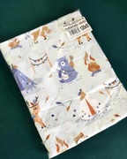 NOWY komplet pościeli dziecięcej bawełna 90x120 indiański obóz tipi niebies