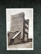 Przedwojenna widokówka Toruń Krzywa wieża