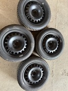 Sprzedam felgi stalowe 16" z oponami zimowymi Kormoran 205/55/16 .