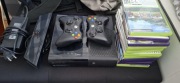 Zestaw konsola xbox 360 e + kinect + 2 pady + zestaw gier