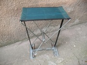 krzesełko składane turystyczne wędkarskie wysokie solidne nóżki szerokie