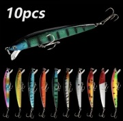 Zestaw 10x woblerów I różne kolory I 10cm i 8,5g