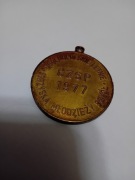 Medal Ogólnopolskich Letnich Igrzysk Młodzieży Szkół z 1977 roku.