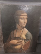 Obraz Leonarda da Vinci 1452-1519 Dama z gronostajem