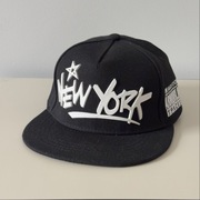 Czapka Snapback New York Czarna Haft NOWA