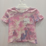 Krótki top dziewczęcy, krótka bluzka r.134/140