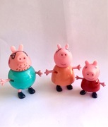 Świnka Peppa figurki rodzina Mama Tata Peppa Pig