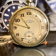 CYMA Chronometre – zegarek kieszonkowy (niesprawny)