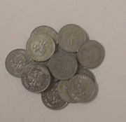16 szt. Starych monet z PRL 20gr. 
