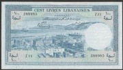 LIBAN 100 LIVRES 1962 - Z 31