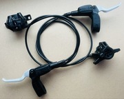 Hamulce hydrauliczne tarczowe MAGURA JULIE BAT Klamki Zaciski Klocki komple