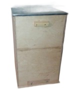 Ul odkładowy warszawski zwykły 8 ramkowy, kryty blachą aluminiową