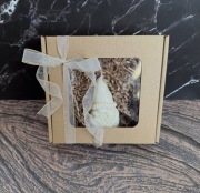 Świąteczna świeca sojowa SKRZAT w pudełku z okienkiem Star Glow handmade