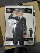 Kostium Przebranie Pilot Karnawał Halloween Party