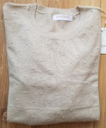 Sweterek bawełna kaszmir 