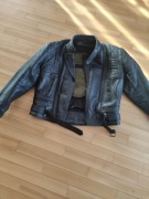 Kurtka skórzana motocyklowa męska 