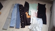 Zestaw ubrań dla dziewczynki r. 146