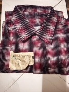 Koszula flanelowa robocza z PRL Konfekcyjna Spółdzielnia Pracy