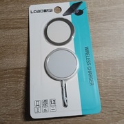 Indukcyjna stacja ładująca Ładowarka srebrny  USB C