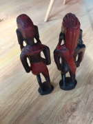 Figurka rzeźba afrykańska ozdoba PRL DDR 