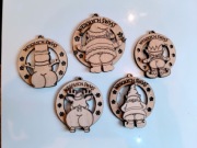 Śmieszne ozdoby choinkowe 