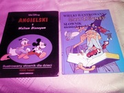 Ilustrowany SŁownik dla Dzieci Disney angielski + niemiecki, kolorowy