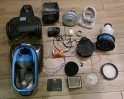 Odkurzacz Zelmer Raven silnik obudowa elektronika zwijacz części