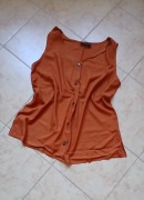 B.P.C. bonprix bluzka bez rękawów top koszulka 42 44 wiskoza