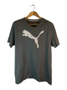 Koszulka Puma szara z dużym logiem 2 XL