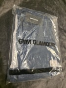 Nowe jeansy Gym glamour rozmiar XL granatowe 