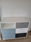 Komoda szafka dla dziecka VOX Concept + nakładka przewijak – stan bdb