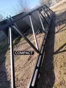 BRAMA PRZESUWNA RAMA/STELAŻ 7,5M COMPACT, OCYNK OGNIOWY+RAL, INNE