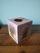 Drewniane Pudełko Na Chusteczki Decoupage Chustecznik Drewniany