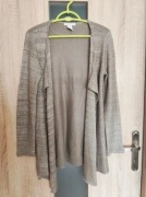 Beżowy sweterek narzutka kardigan rozmiar M